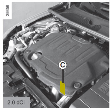 Plaques d'identification moteur