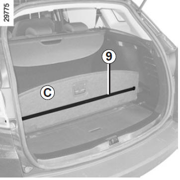 Rangements, aménagements coffre à bagages