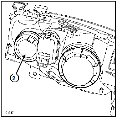 Lampes halogènes : Remplacement