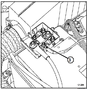 Batterie : Dépose - Repose