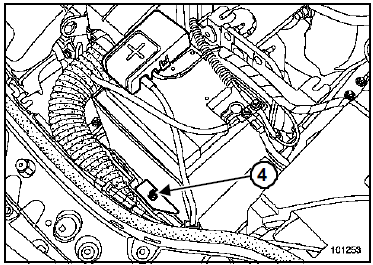 Batterie : Dépose - Repose