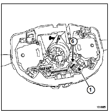 Ensemble de commandes sous volant : Branchement