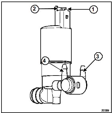 Lave-vitre : Fonctionnement