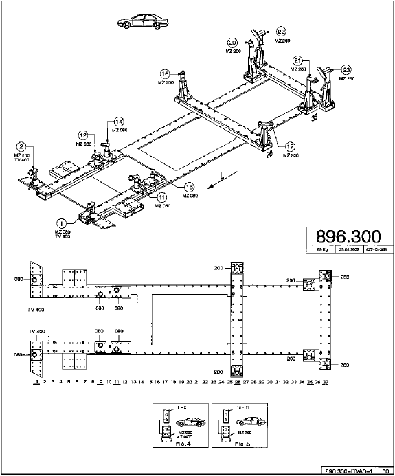 Banc de répar