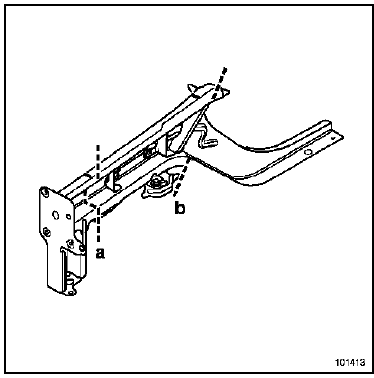 Longeron avant