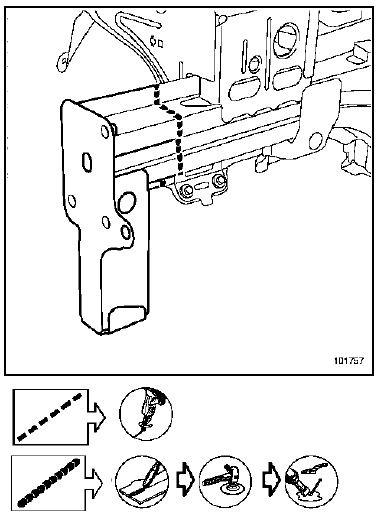 Longeron avant