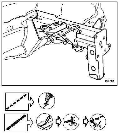 Longeron avant