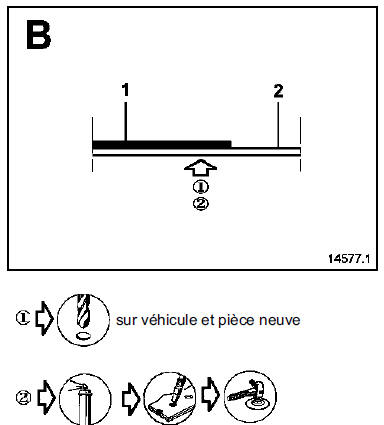 Passage de roue arrière extérieur