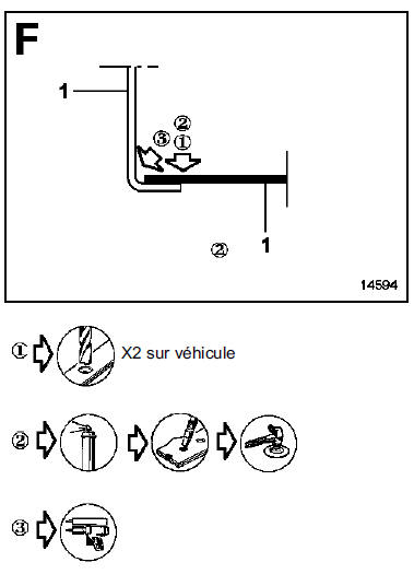 Passage de roue arrière extérieur