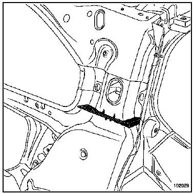 Panneau d'aile arrière