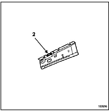 Doublure de brancard arrière