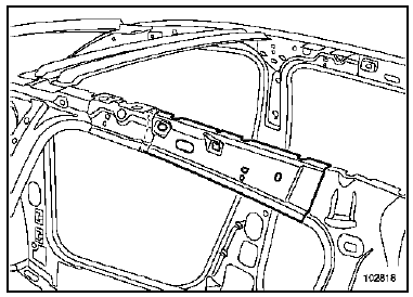 Doublure de brancard arrière