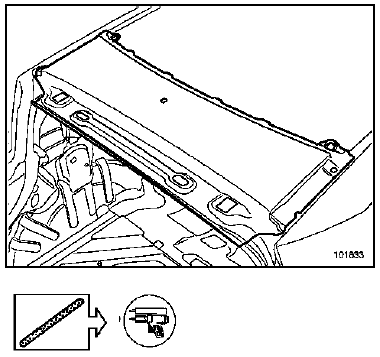 Partie arrière de pavillon