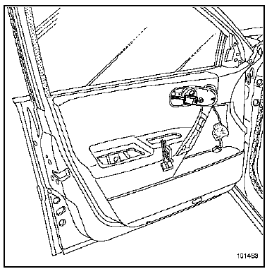 Porte latérale avant