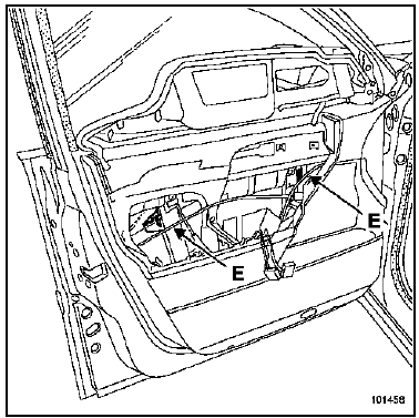 Porte latérale avant