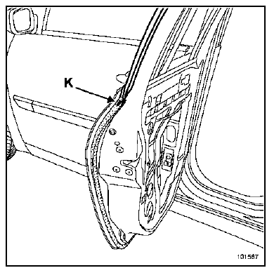 Porte latérale arrière