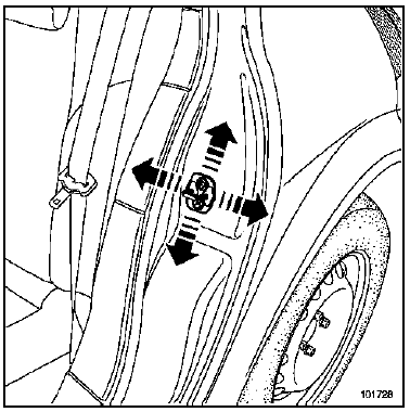 Porte latérale arrière