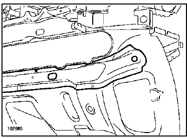 Traverse inférieure de tablier