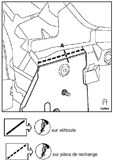 Doublure latérale de jupe arrière