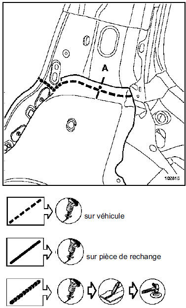 Passage de roue arrière extérieur