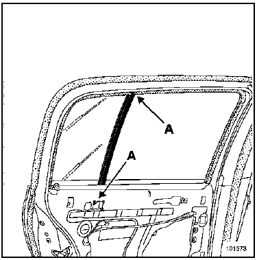 Joint d'encadrement de porte arrière