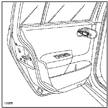 Trappe de porte arrière