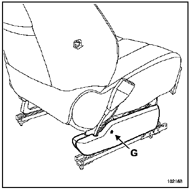 Armature de siège avant