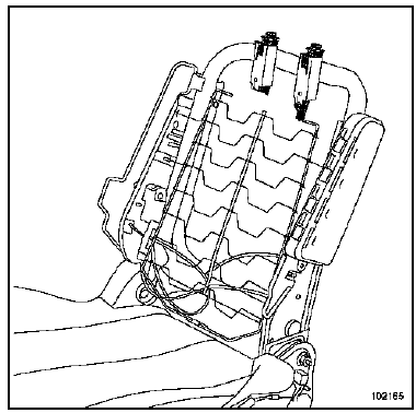 Armature de siège avant