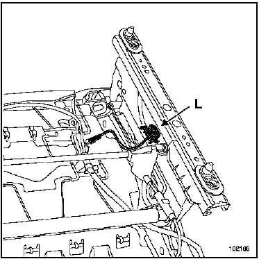 Armature de siège avant