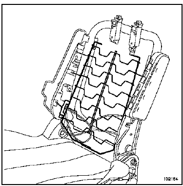 Armature de siège avant