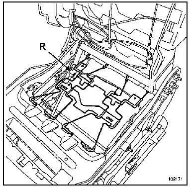 Armature de siège avant