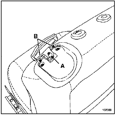 Armature de siège avant