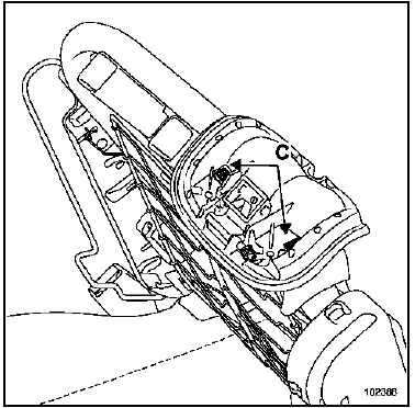 Armature de siège avant