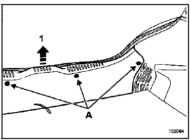 Garniture de jupe arrière