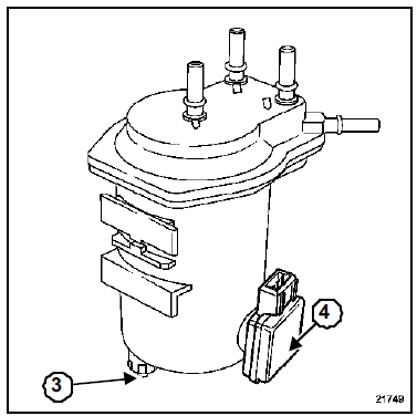 Filtre à gazole