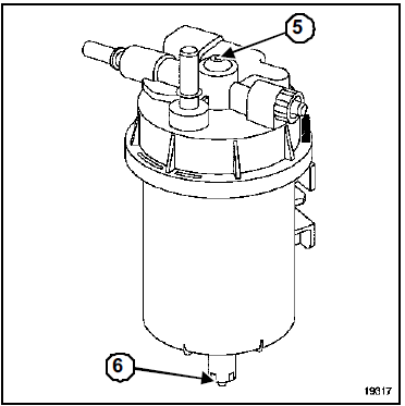 Filtre à gazole