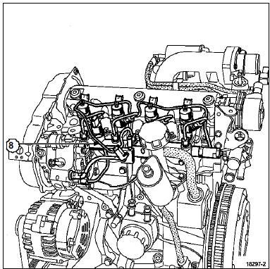 Rampe d'injection