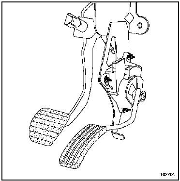 Potentiomètre de pédale d'accélérateur