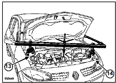 Boîte de vitesses automatique : Dépose - Repose