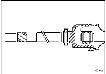 Transmission avant droite