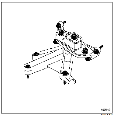 Boîte de vitesses mécanique : Dépose - Repose