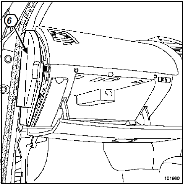 Conduit de distribution d'air avant