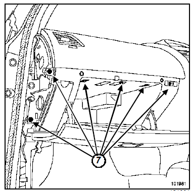 Conduit de distribution d'air avant