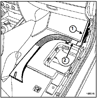 Conduit de distribution d'air intermédiaire