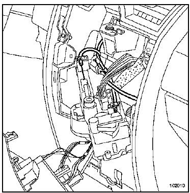 Câble de commande de mixage d'air